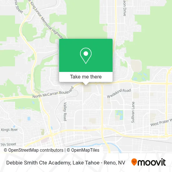 Debbie Smith Cte Academy map
