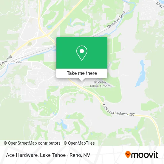 Ace Hardware map