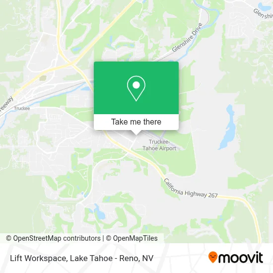 Lift Workspace map