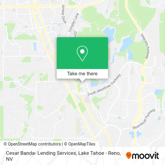 Cesar Banda- Lending Services map