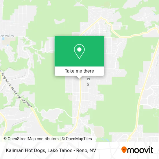 Kaliman Hot Dogs map