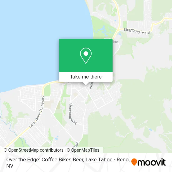 Over the Edge: Coffee Bikes Beer map