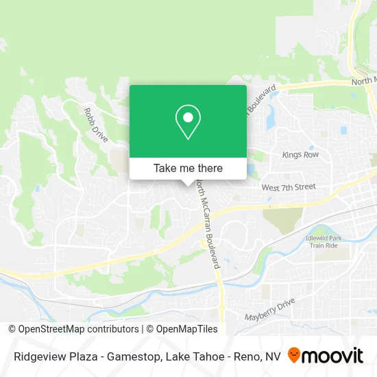 Ridgeview Plaza - Gamestop map
