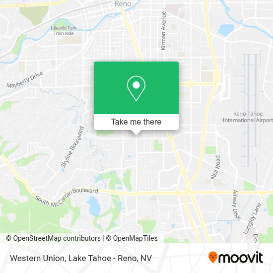 Western Union map