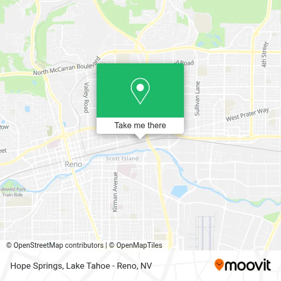 Hope Springs map