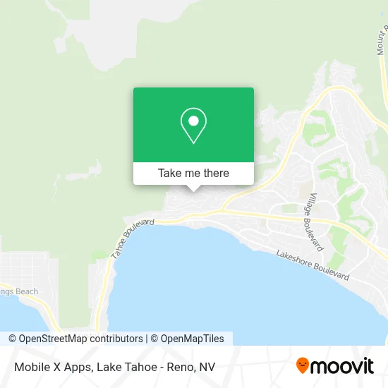 Mobile X Apps map