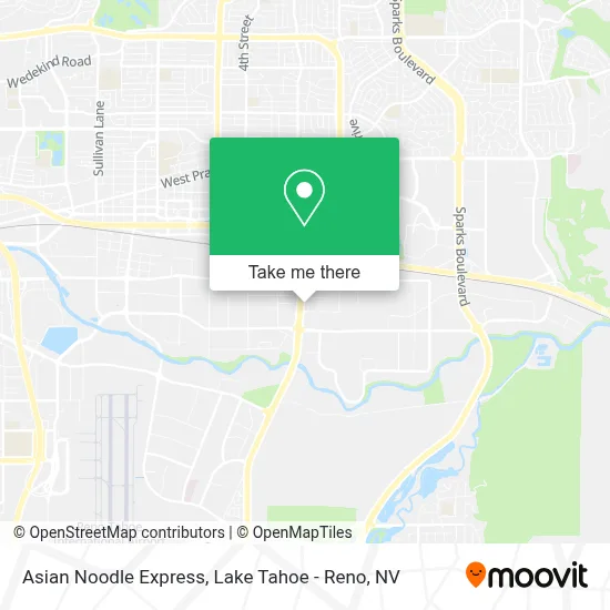 Asian Noodle Express map