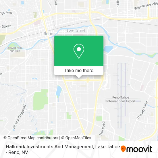 Hallmark Investments And Management map