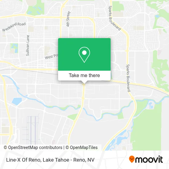 Line-X Of Reno map