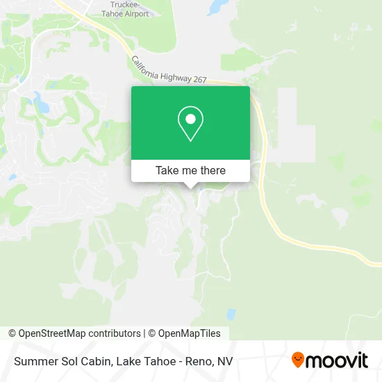 Summer Sol Cabin map
