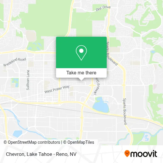 Chevron map
