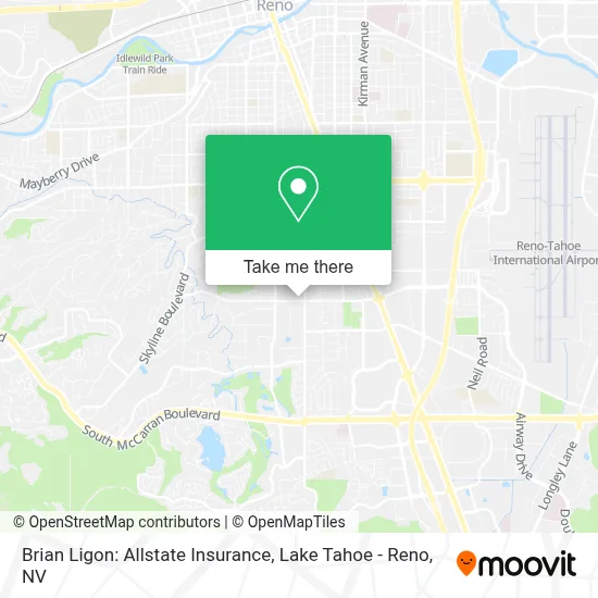Brian Ligon: Allstate Insurance map