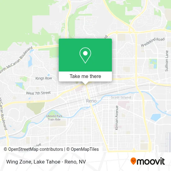 Wing Zone map