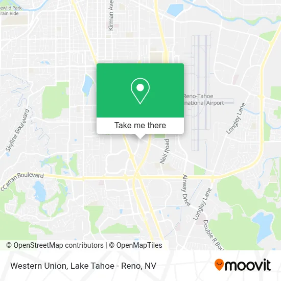 Western Union map