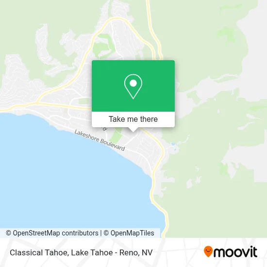 Classical Tahoe map