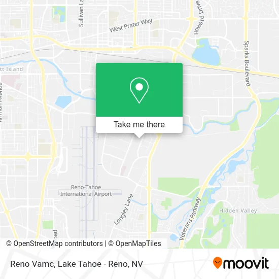 Reno Vamc map