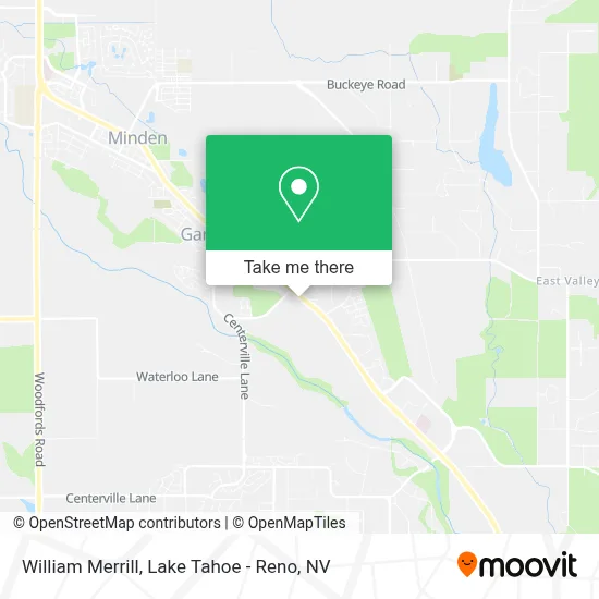 William Merrill map
