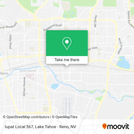 Iupat Local 567 map