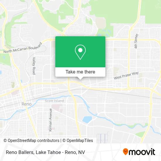 Reno Ballers map