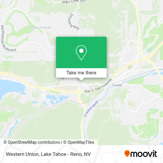 Western Union map