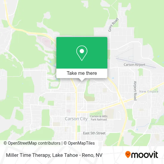 Miller Time Therapy map