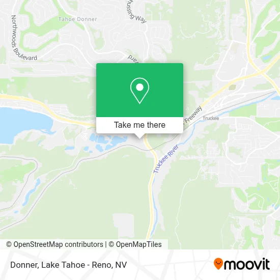 Donner map