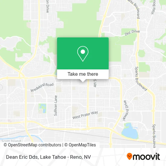 Dean Eric Dds map