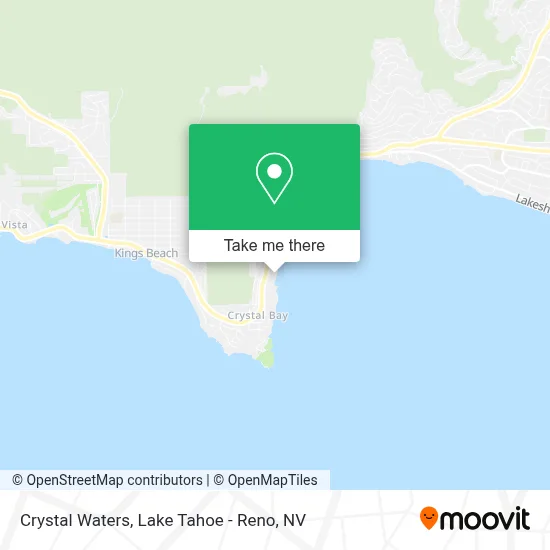 Crystal Waters map