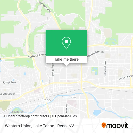 Western Union map