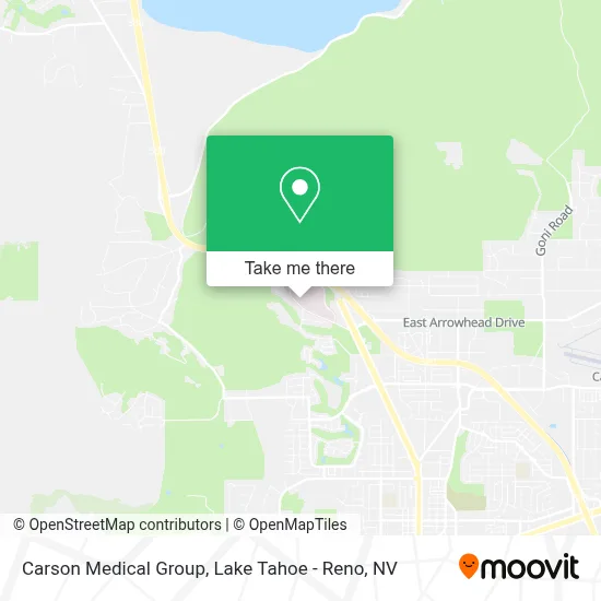 Carson Medical Group map