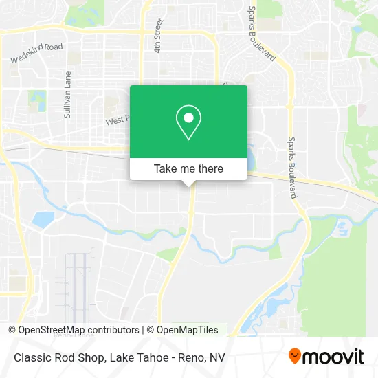 Classic Rod Shop map
