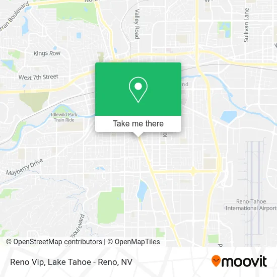 Reno Vip map