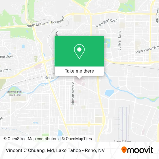 Vincent C Chuang, Md map