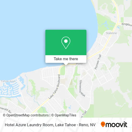 Hotel Azure Laundry Room map