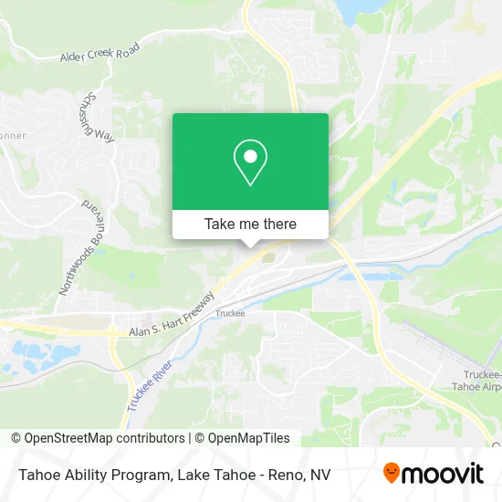 Tahoe Ability Program map