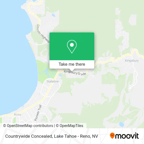 Countrywide Concealed map