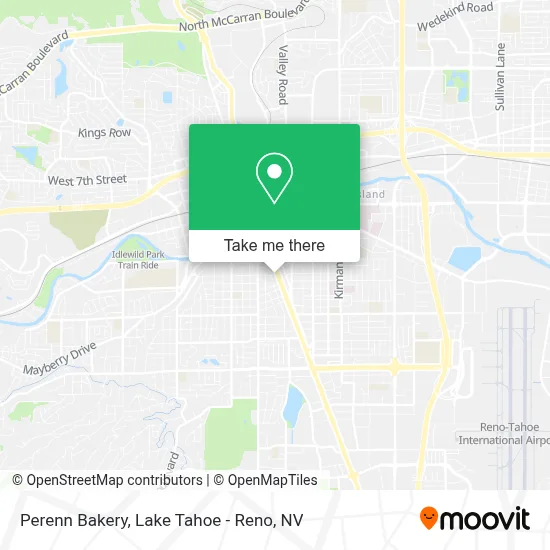 Perenn Bakery map