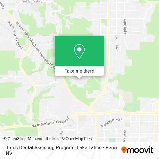 Tmcc Dental Assisting Program map