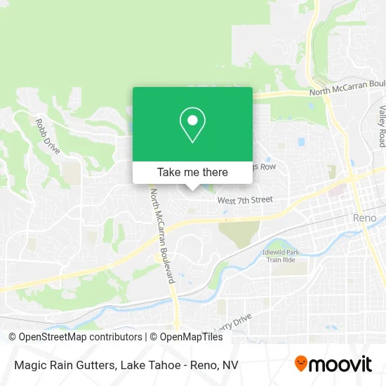 Magic Rain Gutters map