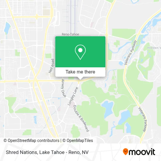 Shred Nations map