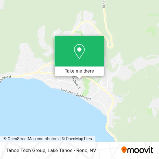 Tahoe Tech Group map