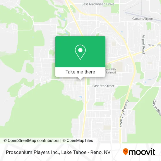Proscenium Players Inc. map