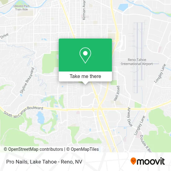 Pro Nails map