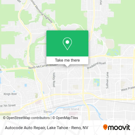 Autocode Auto Repair map