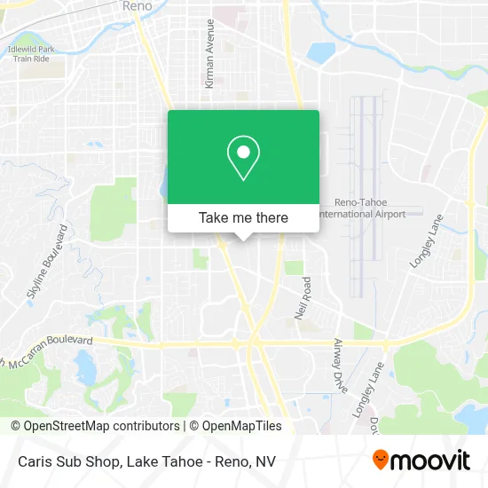 Caris Sub Shop map