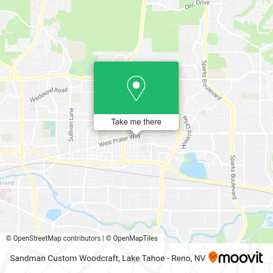 Sandman Custom Woodcraft map