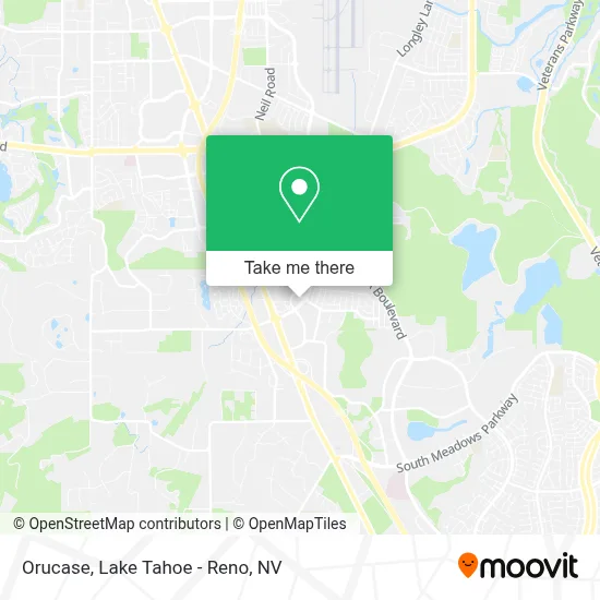 Orucase map