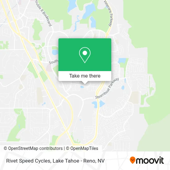 Rivet Speed Cycles map