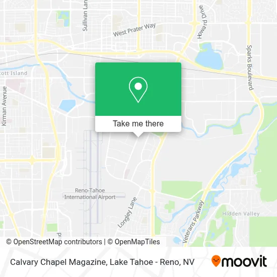 Calvary Chapel Magazine map