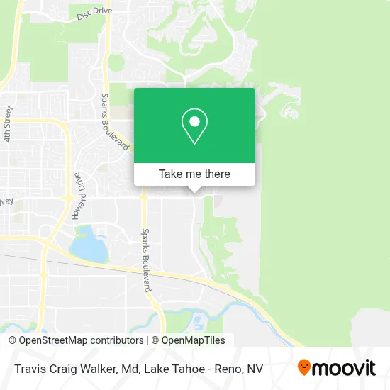 Travis Craig Walker, Md map